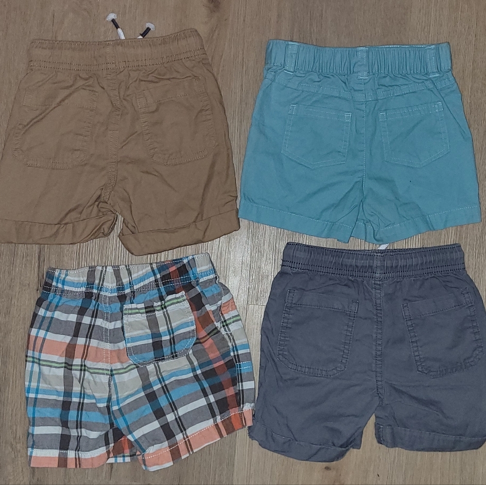 4pack 18 mo boys shorts